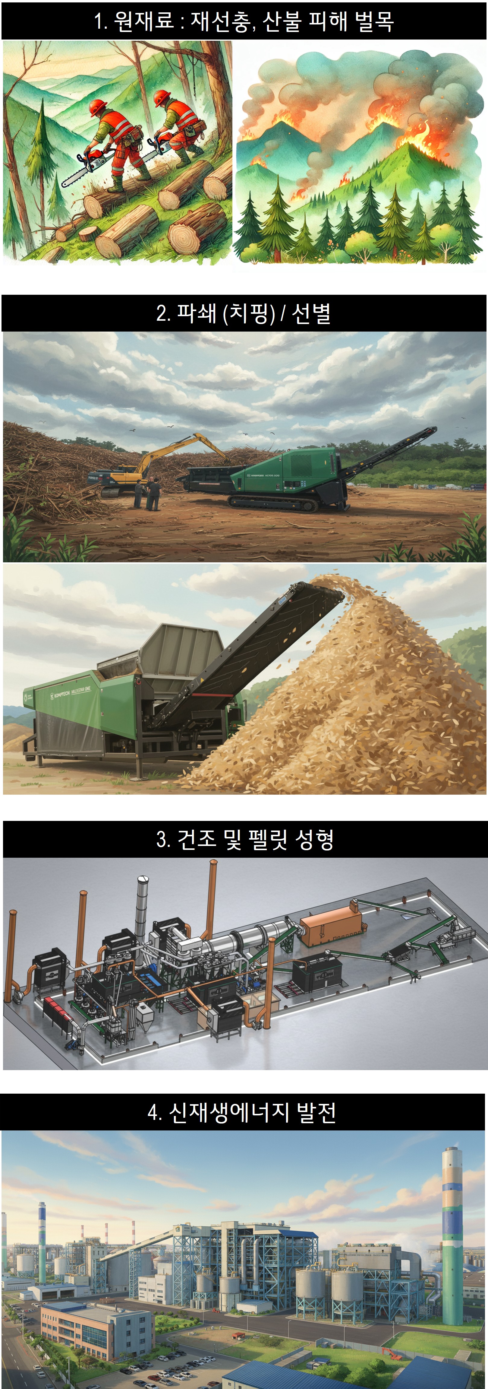 생산 공정 다이어그램